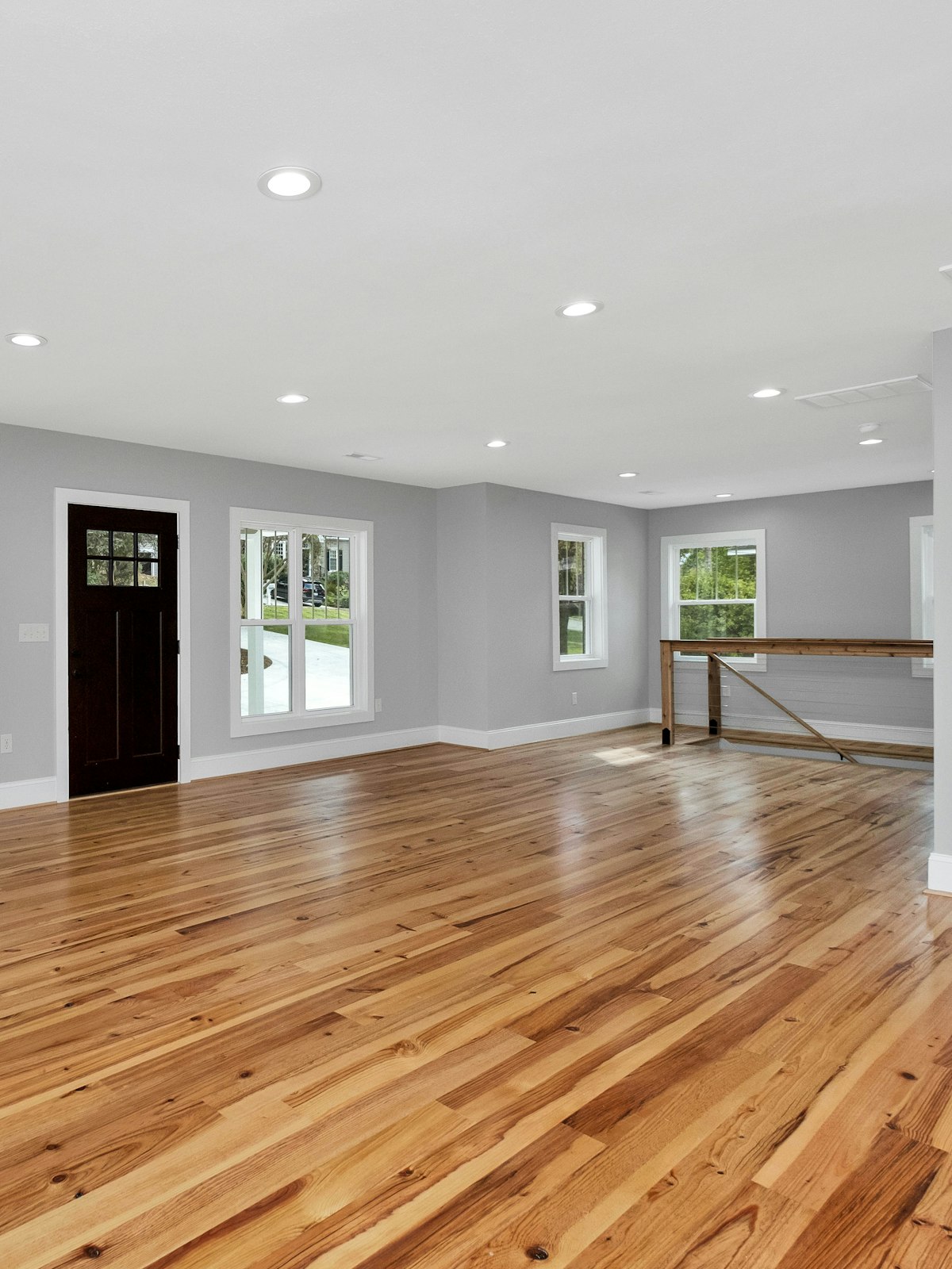 Finished interior construction work